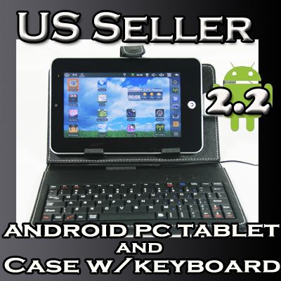 NEW MID 7 Google Android 2.2 Tablet PC 4GB Netbook M009 w/ Keyboard 