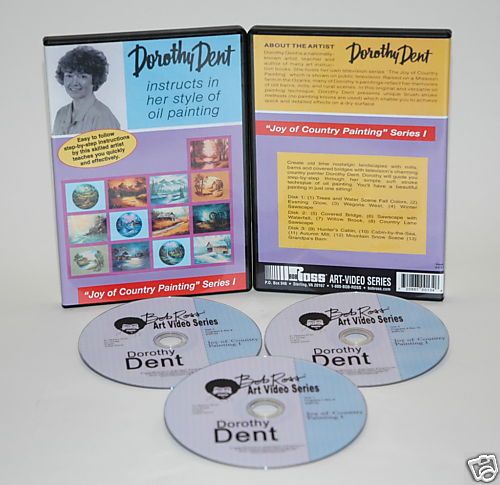 New Dorothy Dent tv series 1 13 shows on dvd Bob Ross  