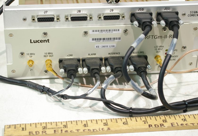 Lucent RFTGm II RB & XO 10MHz LPRO 101 Rubidium Oscillator + GPSDO w 