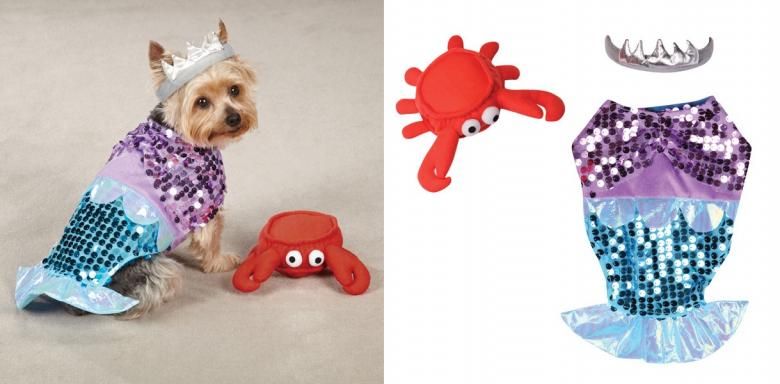 Glim Mermaid Dog Costume   Mermaid Costumes for Dogs