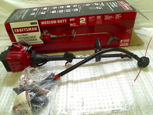 Craftsman WeedWacker™ Gas Trimmer 27cc* 2 Cycle Curved Shaft  