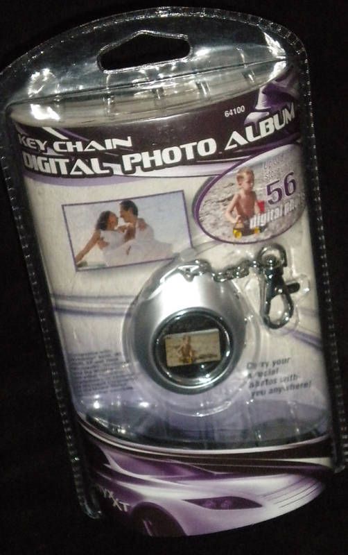 Digital PHOTO FRAME ALBUM Key Chain CALENDAR & CLOCK  