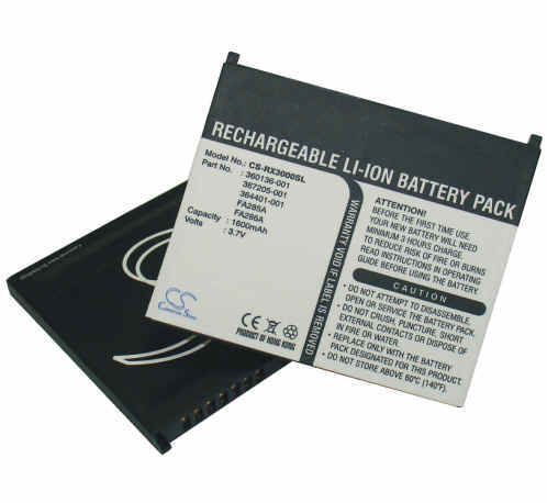 1600mAh Li ion Battery HP iPAQ hx2495  BRAND NEW  