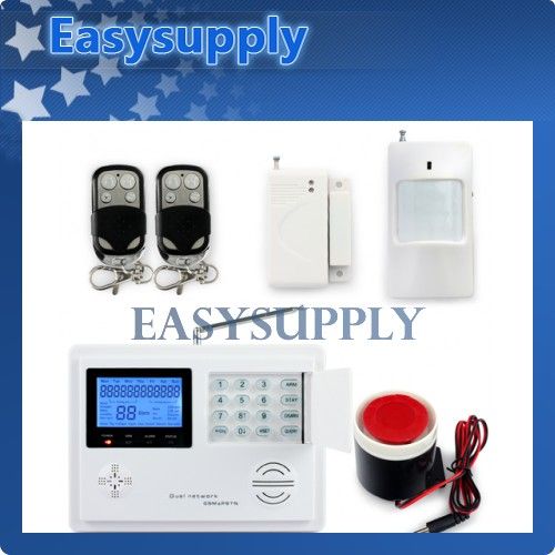   Home GSM PSTN Telephone Security Burglar Alarm System Keypad Control