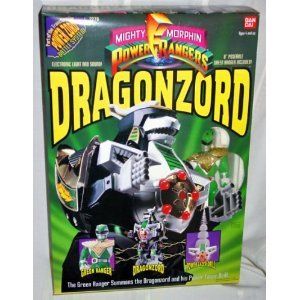 Power Rangers Dragonzord & Green Ranger New MISB (1993)  