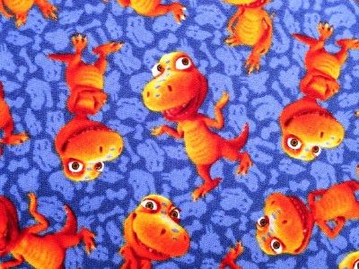 New Dinosaur Train Buddy Cartoon Fabric BTY VIP  