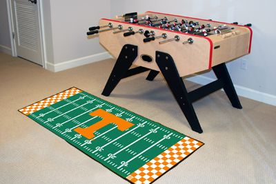 Tennessee Volunteers Football Field Runner Area Rug Mat  