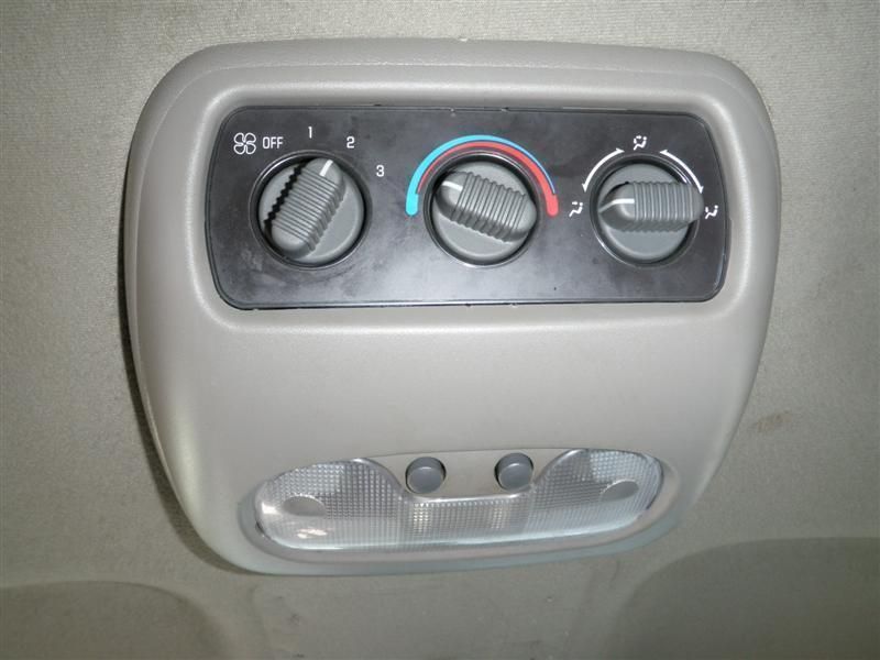 00  02 CHEVY SUBURBAN 1500 Rear Heat AC Climate Control  