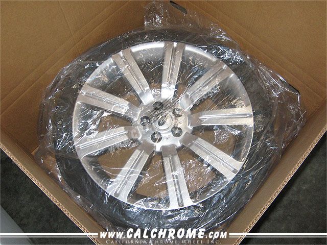 CalChrome Shipping items in California Chrome Wheel Inc 