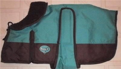 TOUGH 1 DOG BLANKET WATERPROOF 600D TURQUOISE M  