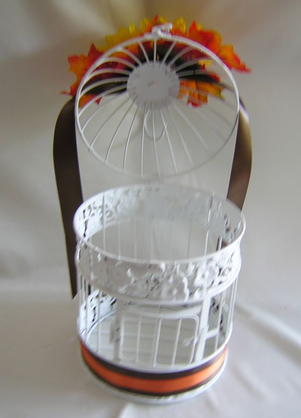   Wedding Birdcage Card Holder Bird Cage Centerpieces Reception  