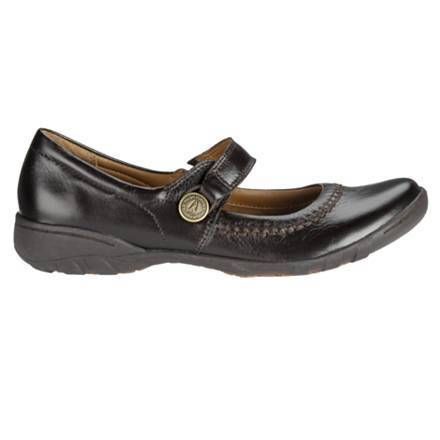 Hush Puppies GYNETH Womens Black Leather Mary Jane Shoes H503764 