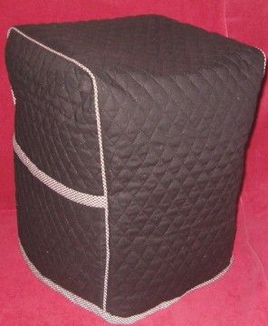 Bistro Chef on Red Quilted Cover for Blenders NEW  