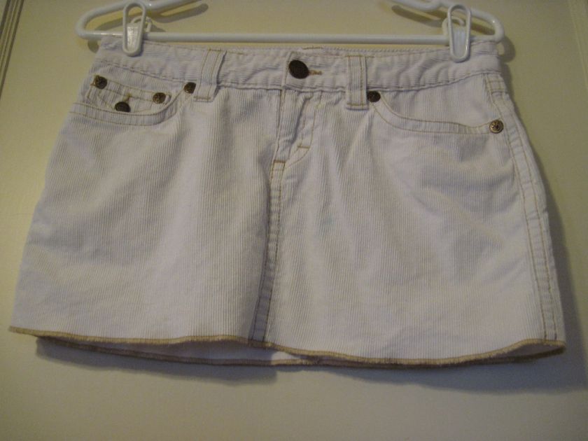 Junior AEROPOSTALE corduroy skirt size 3/4  