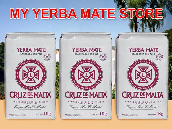 Yerba Mate   3 Kilos   Cruz de Maltas     