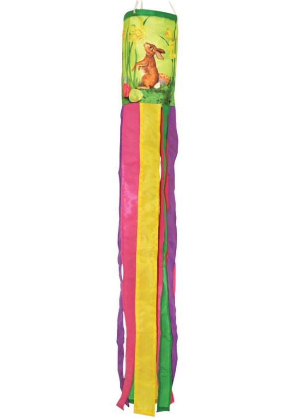 Toland Bunny Daffodil Easter Windsock Wind Sock  