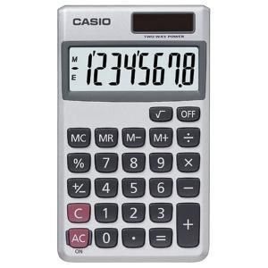 CASIO 8 DIGIT WALLET CALCULATOR SILVER NEW FREE US SHIP  