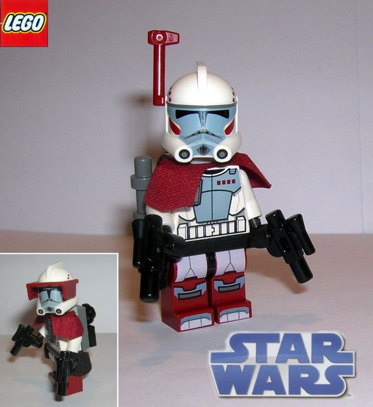   Star Wars minifig ADVANCED RECON CLONE COMMANDER arc trooper   RARE