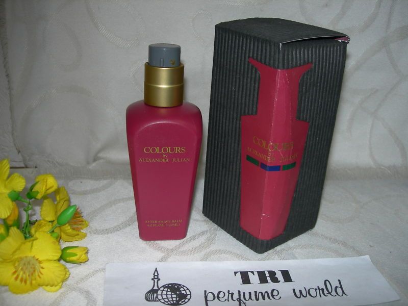 Colours by Alexander Julian After Shave Balm 4 oz. RARE  