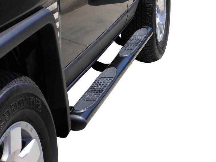 Oval 4 Side Step Nerf Bars Black 1999 2011 CHEVY GMC SILVERADO SIERRA 