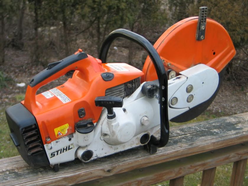 STIHL TS 400 Concrete Cutoff Saw Demo Saw in Very Good Condition 