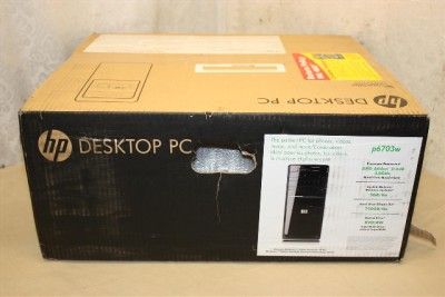 HP p6703w Desktop PC Bundle NEW   