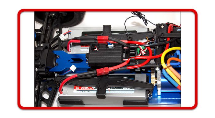 AFTERSHOCK 8E 1/8 Brushless Electric RC Truck Dual Lipo  