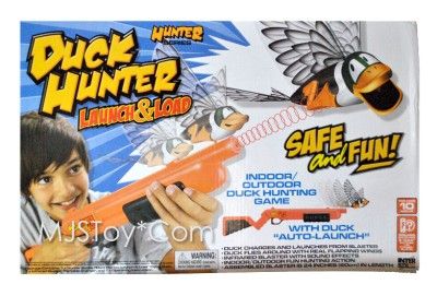 NIB AUTO LAUNCH DUCK HUNTER LAUNCH & LOAD INDOOR OUTDOOR DUCK HUNTING 