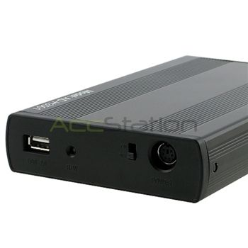 BLACK 3.5 USB 2.0 External IDE HD Hard Drive Enclosure  