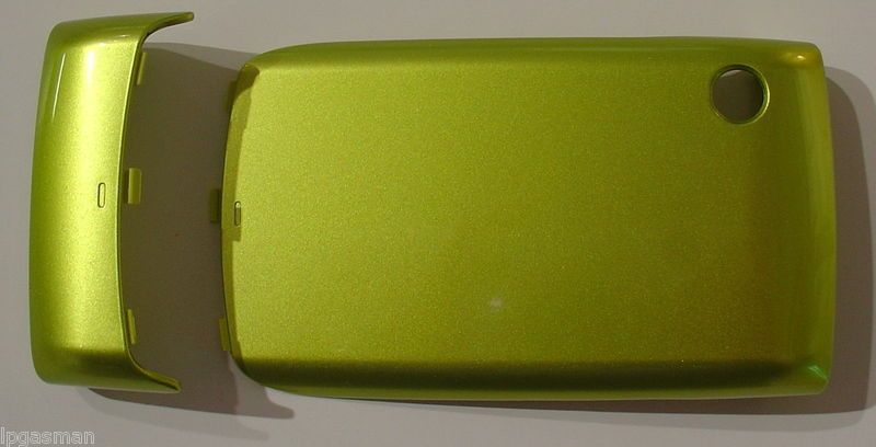   GREEN SHELL BACK COVER & END CAP~NEW~FACE PLATE COVER OEM 08  