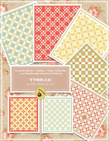 Fig Tree Quilts Twinkle quilt project booklet  