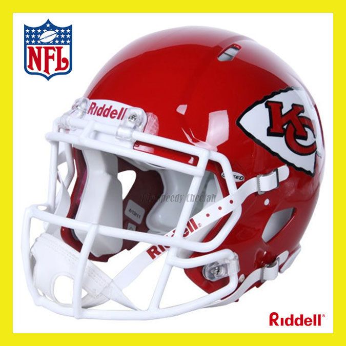 KANSAS CITY CHIEFS REVOLUTION SPEED FOOTBALL HELMET  