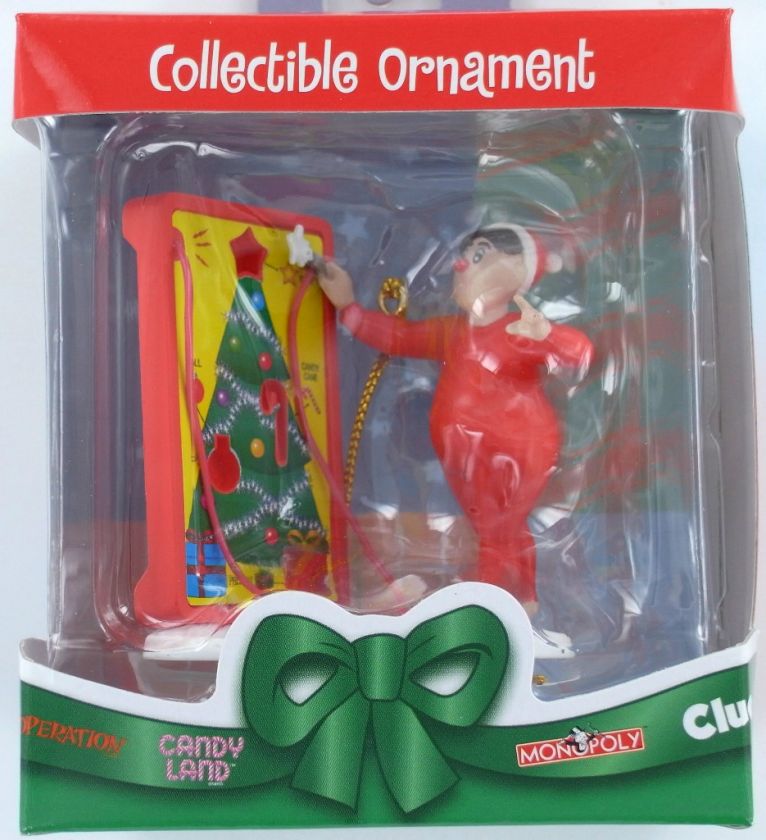 HASBRO Christmas Ornament OPERATION GAME Basic Fun NIB  