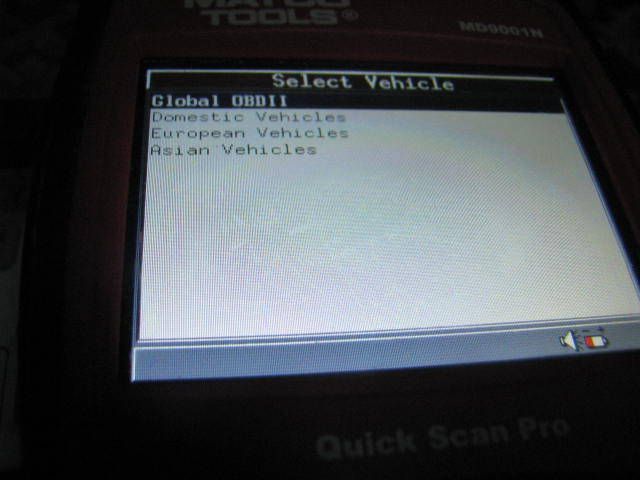 MATCO TOOLS MD9001N QUICK SCAN PRO  