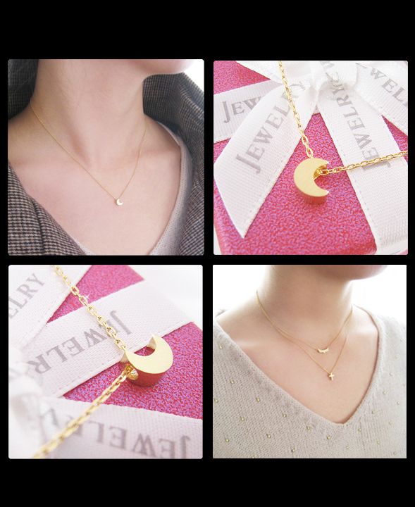 Japanese Petite K14 Yellow Gold Hello Kitty Necklace  