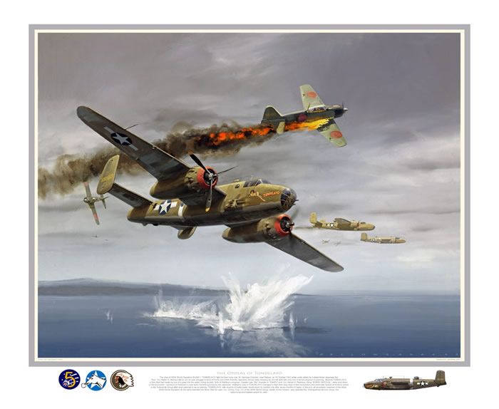 Ordeal of Tondelayo Jack Fellows B 25 Pacific Print  