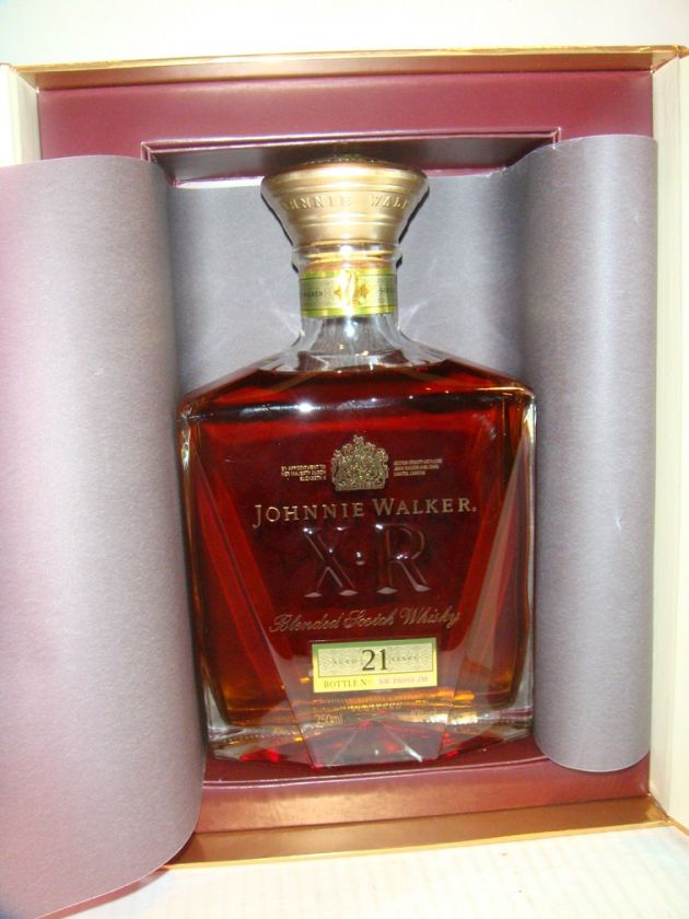 Johnnie Walker XR 21Y Collector Scotch Whisky   ULTRA RARE  