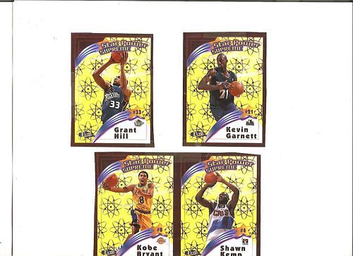 1997 98 Ultra Star Power Supreme proof sheet w Kobe  