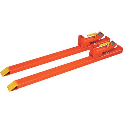   Forks Light Duty Forks 1200 lb Cap Kubota Orange #PFO1200  