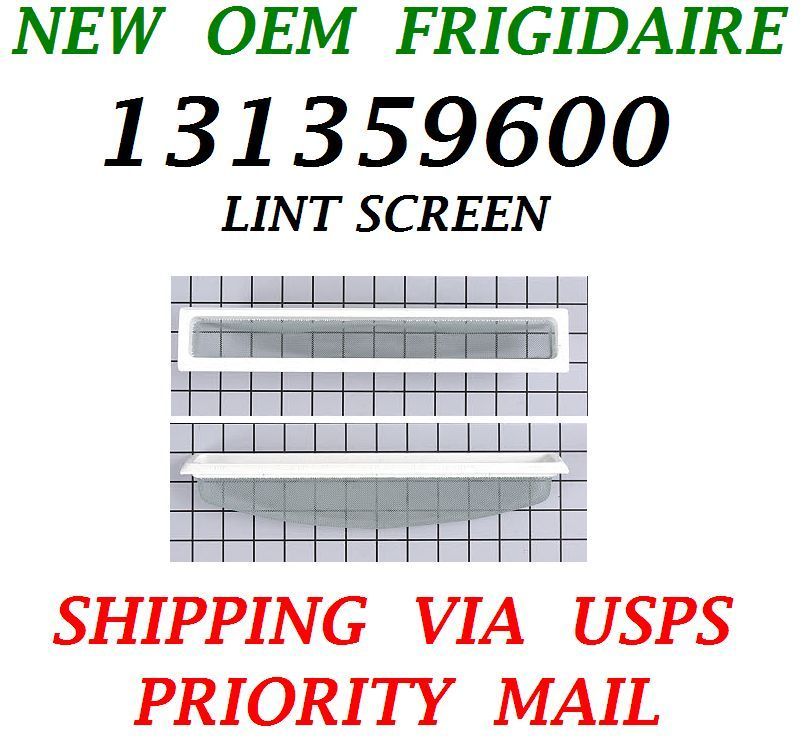 131359600 OEM GENUINE FRIGIDAIRE LINT SCREEN FILTER  