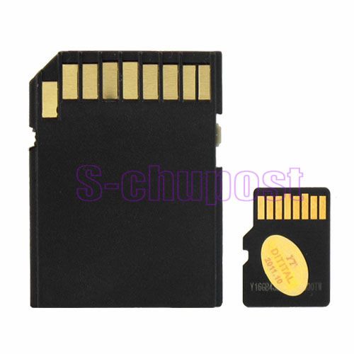 Micro MicroSD SD TF Flash Memory Card Reader 1GB 2GB 4GB 8GB 16GB 32GB 