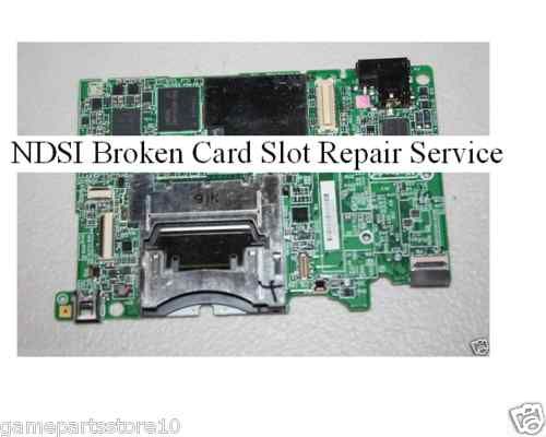 Nintendo 3ds Broken Card Slot Repair Service  