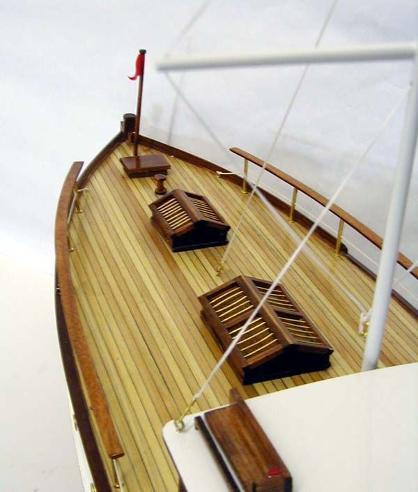 1926 RAISED DECK CABIN CRUISER DREAMBOAT WOOD MODEL NEW  