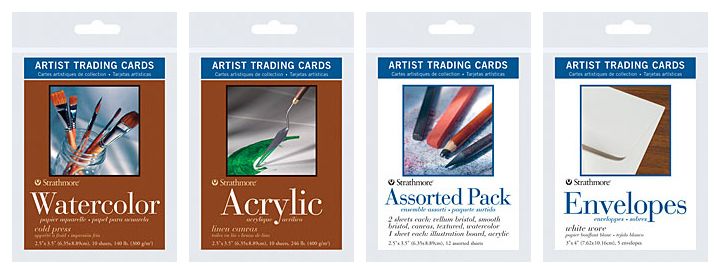 Artist trading cards (ATCs) are miniature works of art & inspiration 