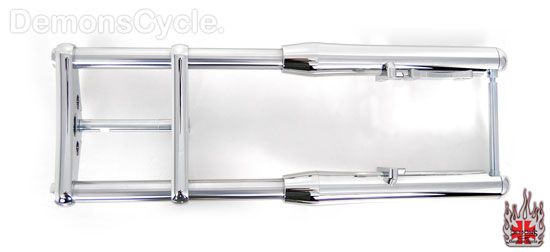 CHROME 3 RAKED FRONT END WIDE GLIDE STOCK FOR HARLEY  