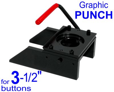 BUTTON MACHINE GRAPHIC PUNCH model # 4000  