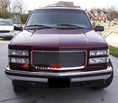   Yukon Front Grill Upper Billet Insert Aluminum Replacement 1p  