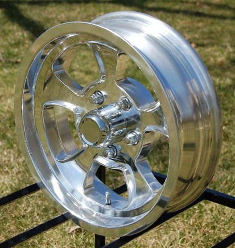 JD Wheels 15x4.5 Halibrand Gasser replica 5x4.75 (Pair) GM  