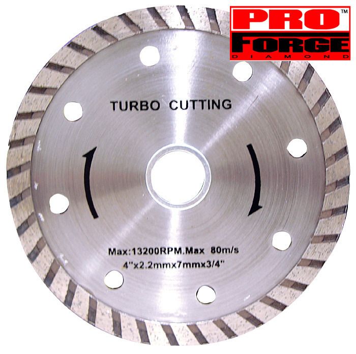 New 4 Turbo Diamond Blade Saw Blade Tile Cutter Free Ship  