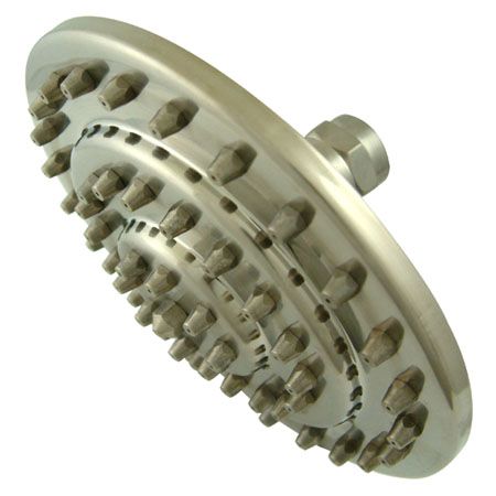 Satin Nickel Shower heads  6” 3 Tier High Pressure showerhead 